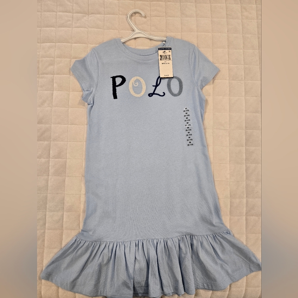 Polo by Ralph Lauren Blue T-shitr Dress